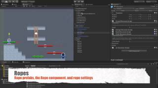 Platformer PRO - Tutorial - Ropes and Ladders