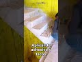 Renovando escaleras: De concreto a madera #worker #process #staircase renovation #woodworking