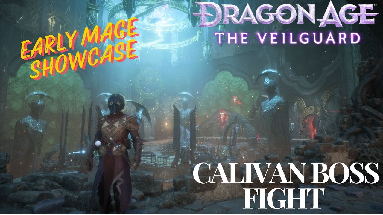 Dragon Age Veilguard: Early Mage Gameplay, Calivan Boss Fight