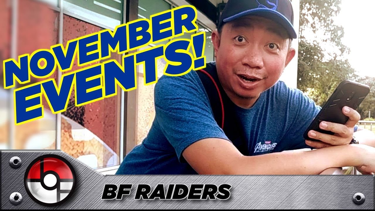 Pokémon GO November Events!