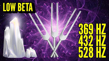 😮 Why EVERYONE is Using These POWERFUL Tuning Fork Frequencies Together! (Low Beta)
