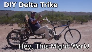 Black Delta Trike - EP3 -  Remote Steering and First Test Ride!