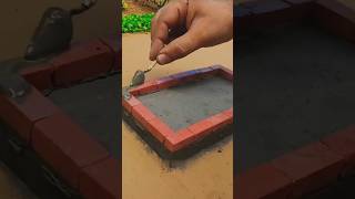 Tiny bricks house build 😍🏡 so satisfying! #miniature #craft #asmr #diy