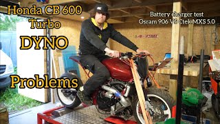 Honda CB 600 Turbo first problems | Battery charger Osram 906 vs Ctek mxs 5.0