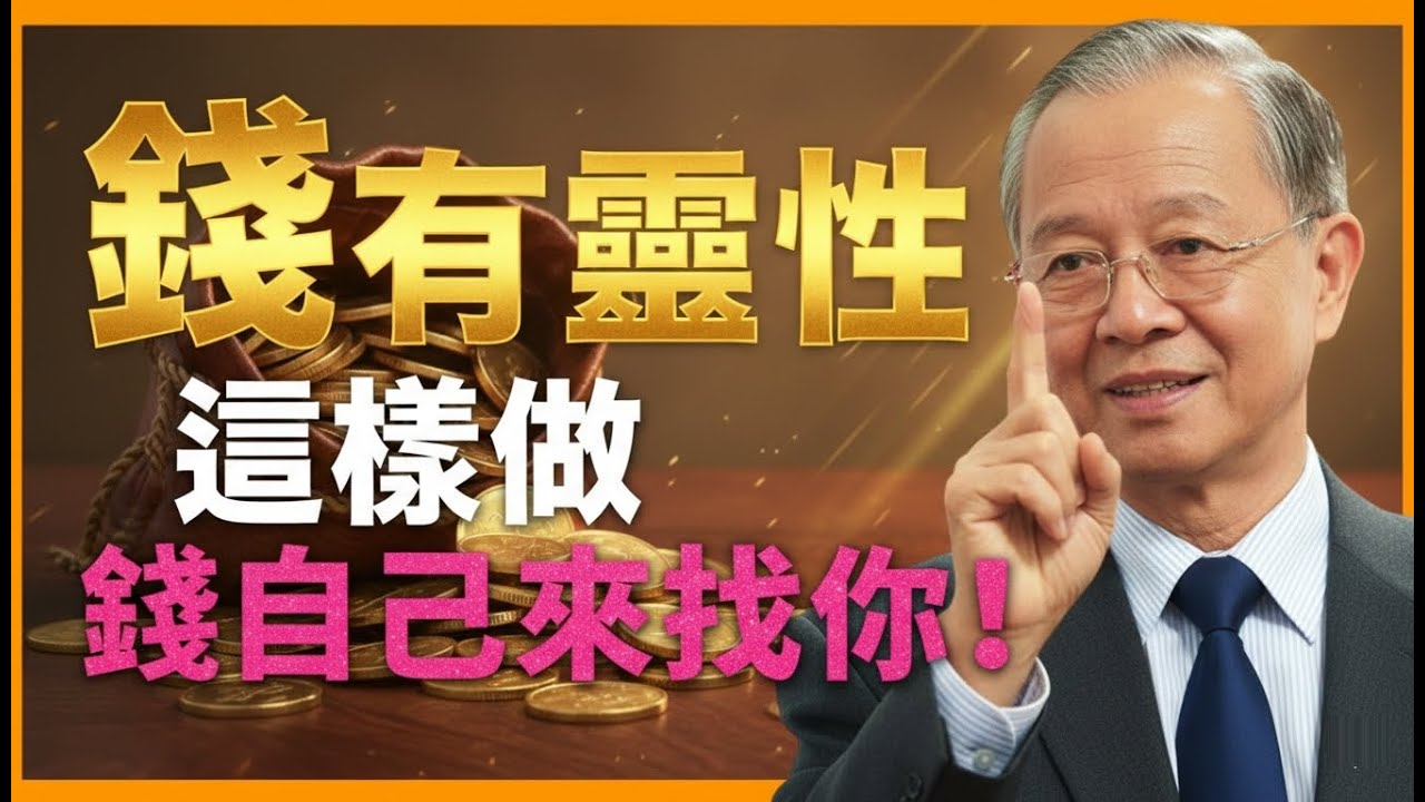 錢有靈性！會認主，關鍵是你懂不懂！#人生智慧 #命理 #哲學 #曾仕強 #易經 #正能量