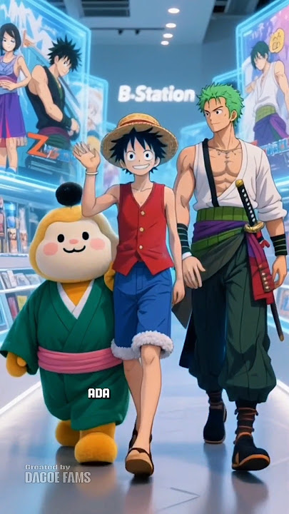 KETIKA LUFFY KE BSTATION #onepiece #bstation #dagoefams @bstation