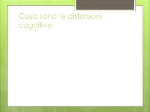 Le distorsioni cognitive