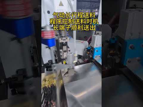 European Standard Double Head Terminal Crimping Machine