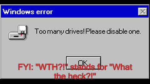 Microsoft Sam Reads Computer Errors - Episode 2: Windows 95 Fun