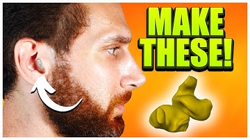 100% Custom Ear Plugs Using 3D Printing & 3D Scanning!