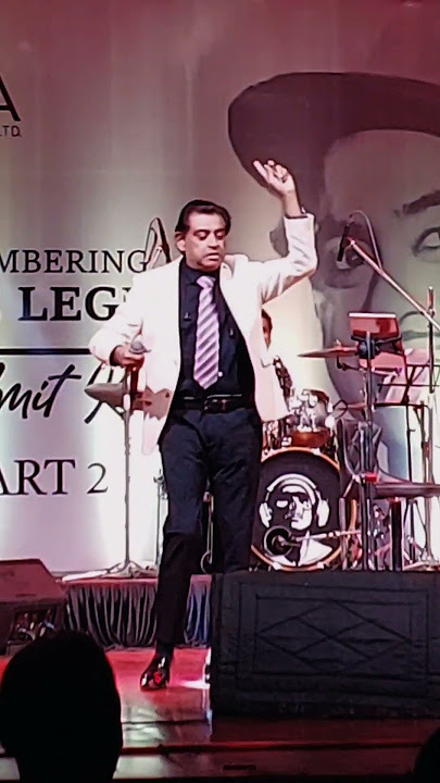 Kishore Kumar and Amit Kumar Loving Greeting to The Audience in Their Own Way..  Then & Now.