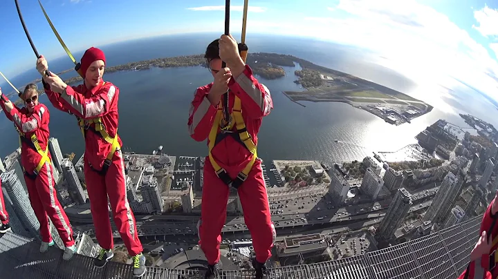 Collabro CN Tower Edge Walk EXCLUSIVE Video (2016)