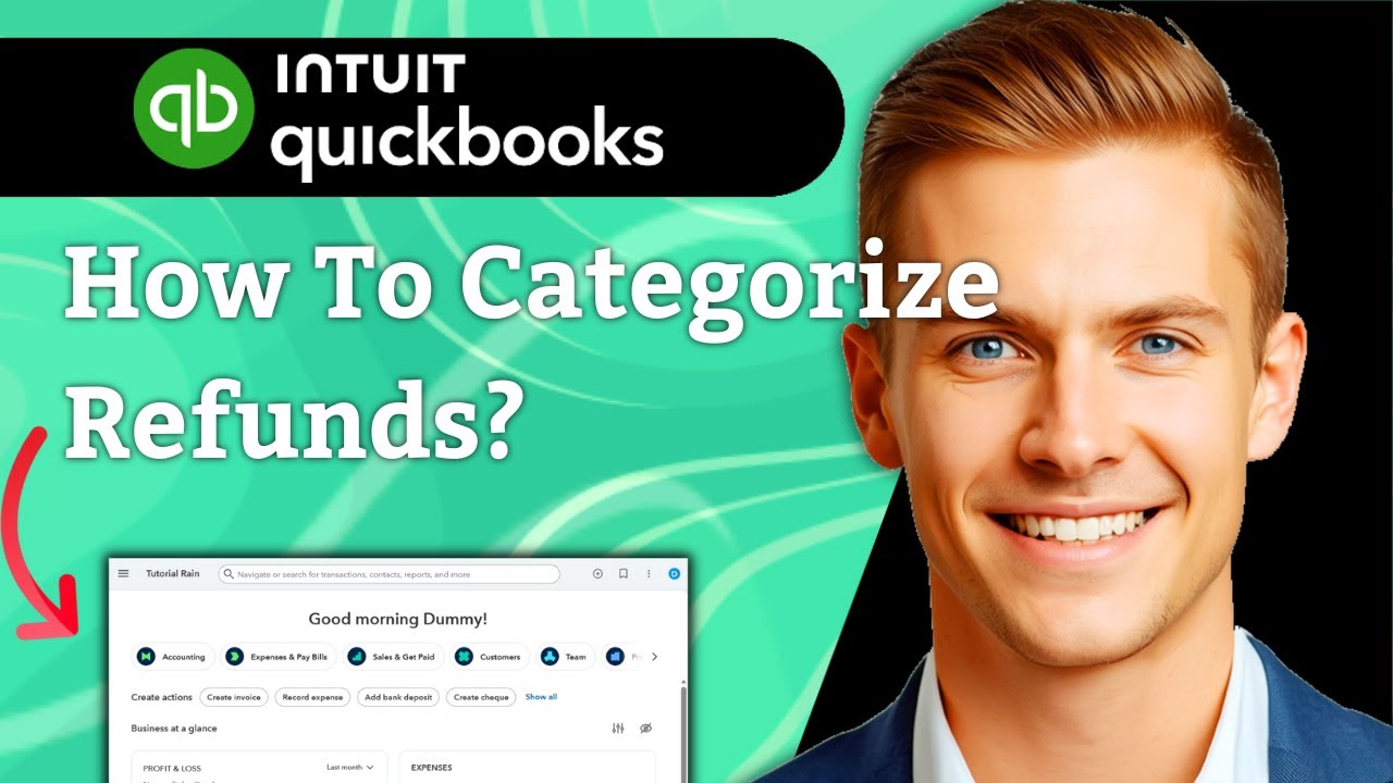 How To Categorize Refunds In QuickBooks Online - YouTube