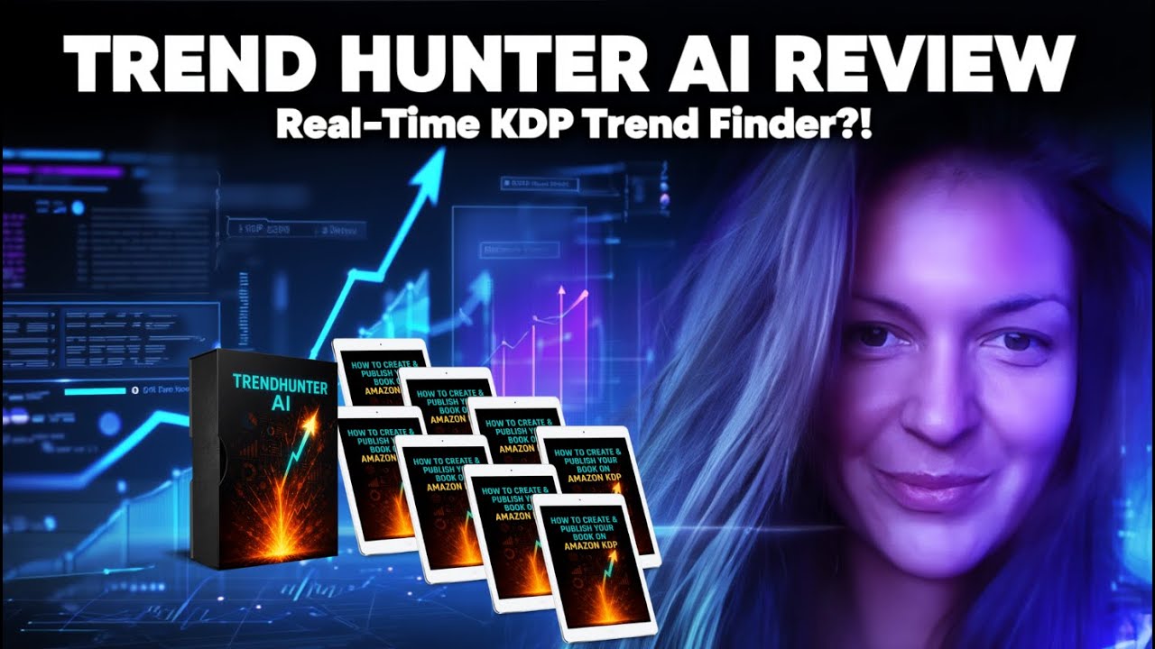 Trend Hunter AI Review 🔍 The ONLY Real-Time KDP Trend Tool?! (Full Demo + Bonuses)