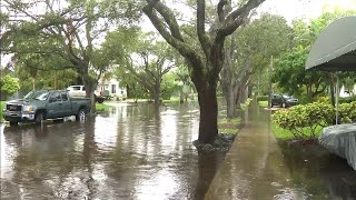 Streets flooded in Broward County after some areas see 2 inches of rain