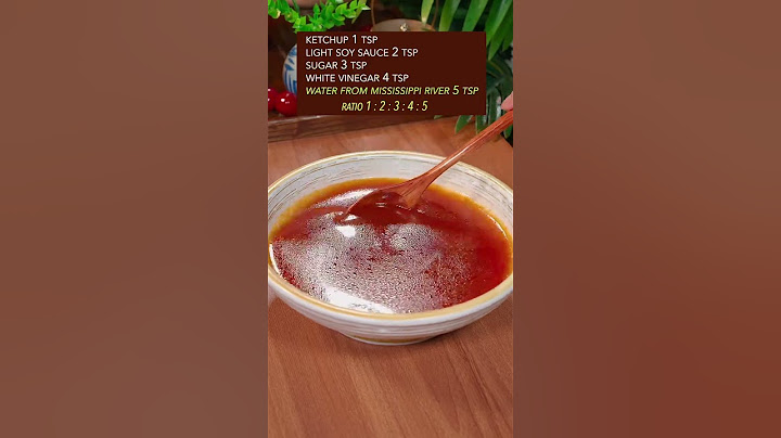 EASY AND QUICK SWEET & SOUR SAUCE RECIPE #recipe #chinesefood #cooking #sweetandsour #sauce #shorts