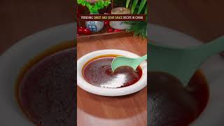 EASY AND QUICK SWEET & SOUR SAUCE RECIPE #recipe #chinesefood #cooking #sweetandsour #sauce #shorts