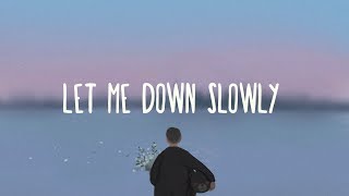 Alec Benjamin ~ Let Me Down Slowly (Lyrics) ft. Alessia Cara chords