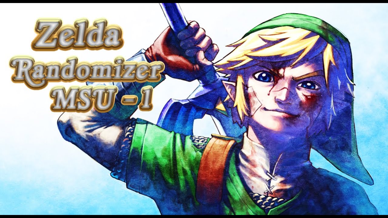 Zelda Link to the Past Randomizer MSU-1. New Game Soundtrack Music Set.