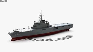 Osumi-class tank landing ship 3D model by 3DModels.org