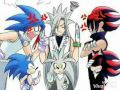 MINI Comics - Sonic , Shadow , Silver