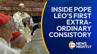 Inside Pope Leo’s First Extraordinary Consistory | EWTN News Nightly Wealth