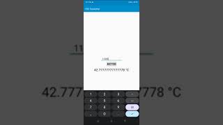 F° To C° Scale Converter App In Sketchware Pro screenshot 1