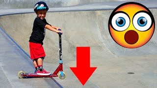 4 year old scooter kid