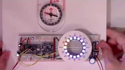 Arduino Projects || Dual Mode Neopixel Ring Compass || Version 2