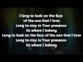 Show Me Your Glory - Jesus Culture/Kim Walker Smith w/ Lyrics