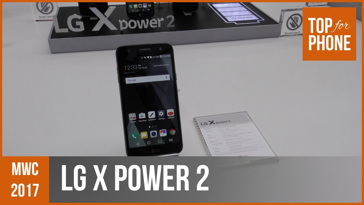 LG X Power 2 - prise en main par TFP