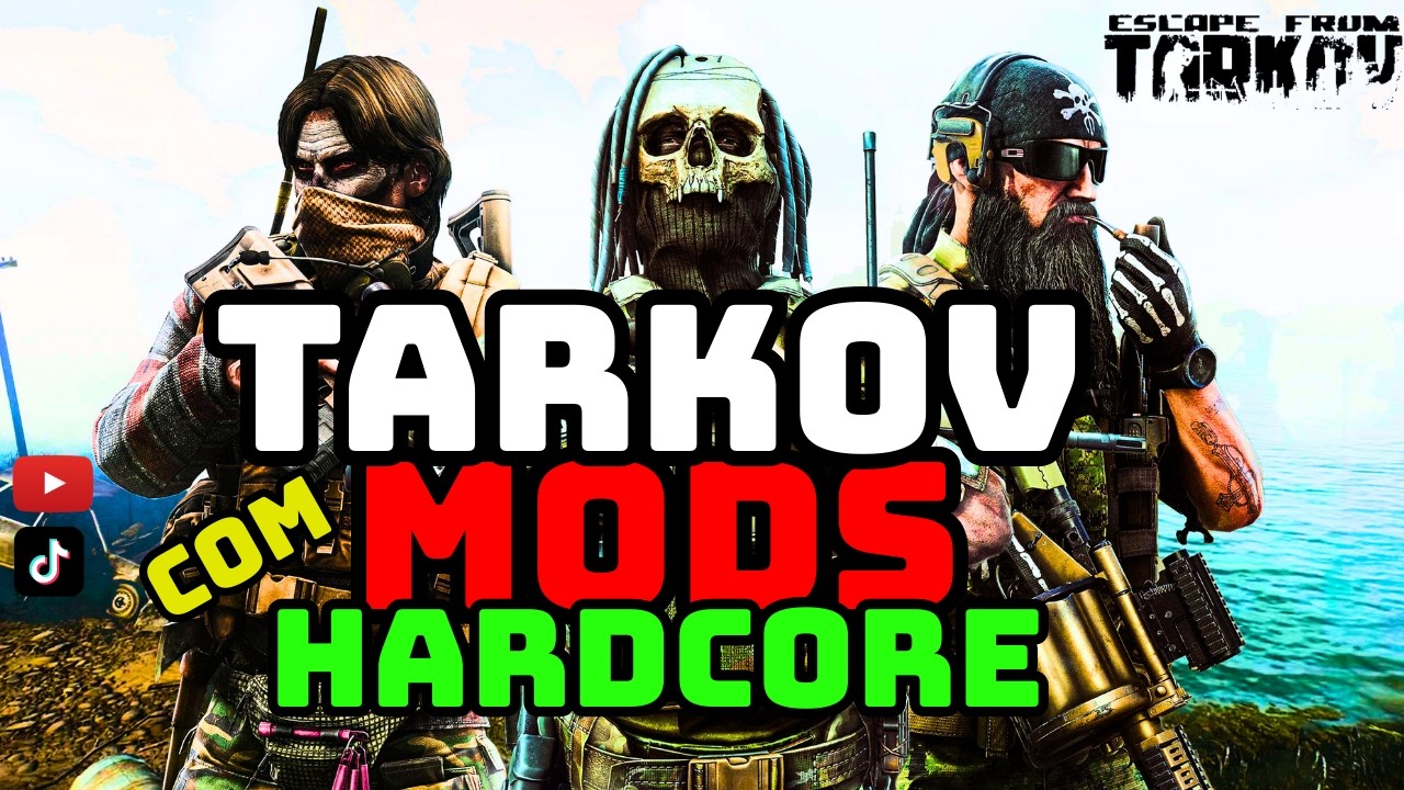 TARKOV com MODS HARDCORE! 💀 | MEMBRO liberado!