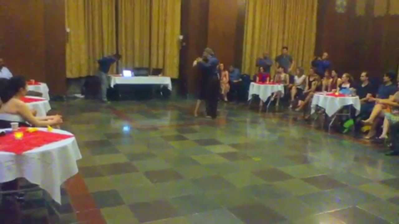 Homer & Cristina Ladas Tango Performance 1 in Ann Arbor, MI 7 18 2015