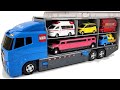 トミカ☆トミカのミニカーを開封しチェックしてコンボイへ収納します