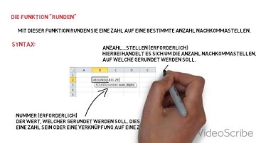 Runden in Excel