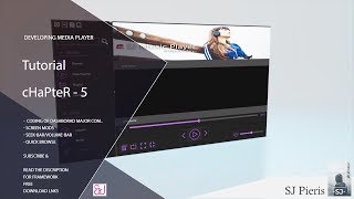 Developing Spotify Modern, Advanced Media Player | Bunifu UI - Part-5 screenshot 5