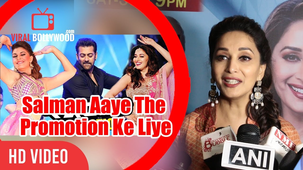 Salman Khan On Dance Deewane Show | Madhuri Dixit | Race 3 Promotion