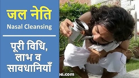 Jal Neti A to Z  Practice, Benefits & Its Precautions by Yogi Nityanandam Shree
