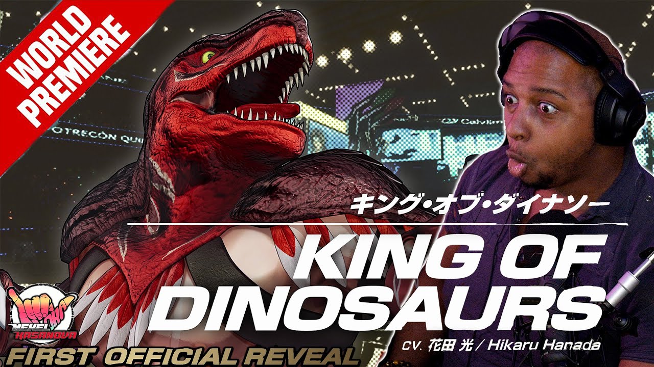 KOF XV｜KING OF DINOSAURS｜Character Trailer REACTION