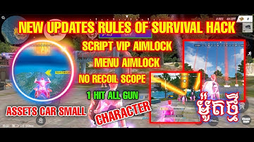 NEW UPDATE ROS CHEAT VIP|MENU MOD AIMLOCK|SCRIPT VIP|ASSETS CAR SMALL|CHARACTER STAYLE BY MONSTER
