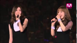 SNSD+ Into The New World Acoustic++ Ending @ KCON 2014