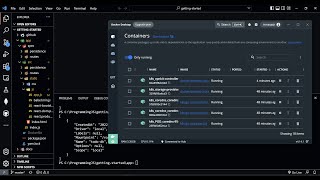 Persist the Database of the Containerized Application.