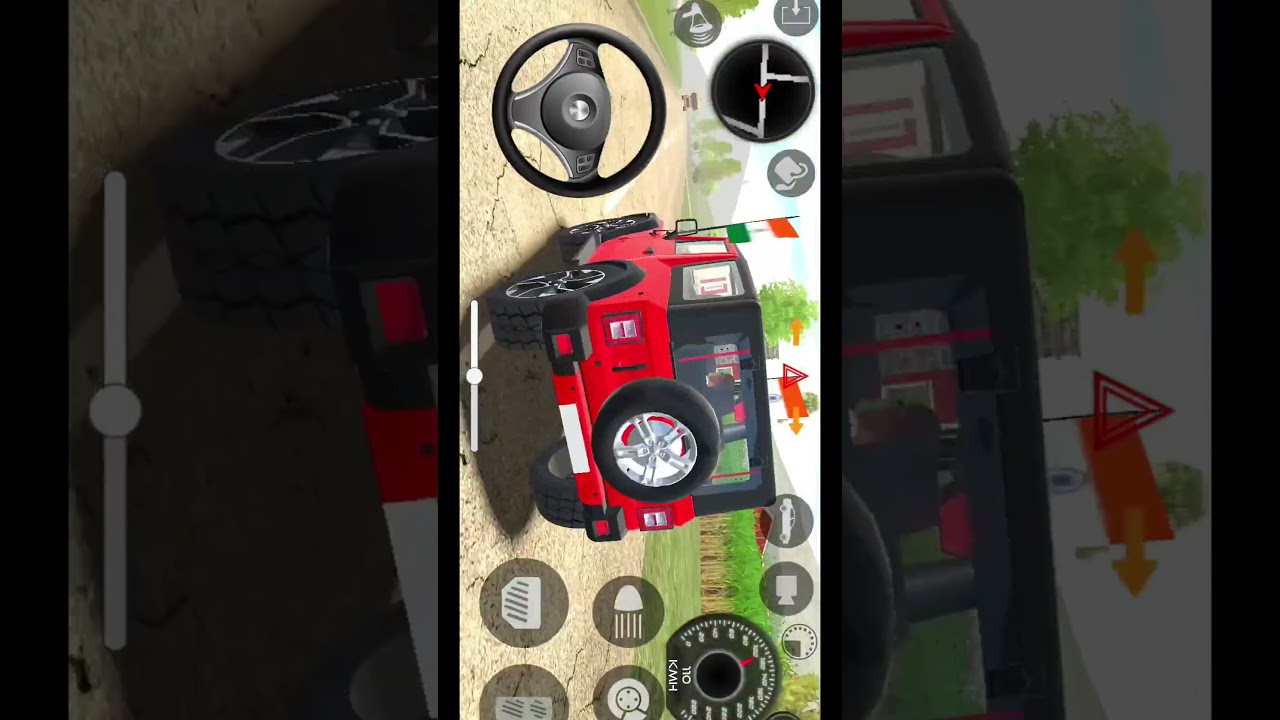 Modifid Mahindra Thar Indian Simulator Car 3D 🤯 
