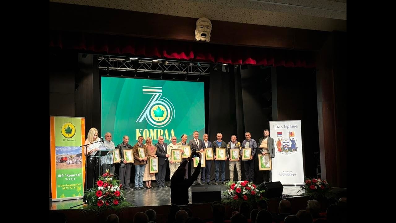 Svečanom akademijom ''Komrad'' obeležio 70 godina postojanja i rada 27 02 2026