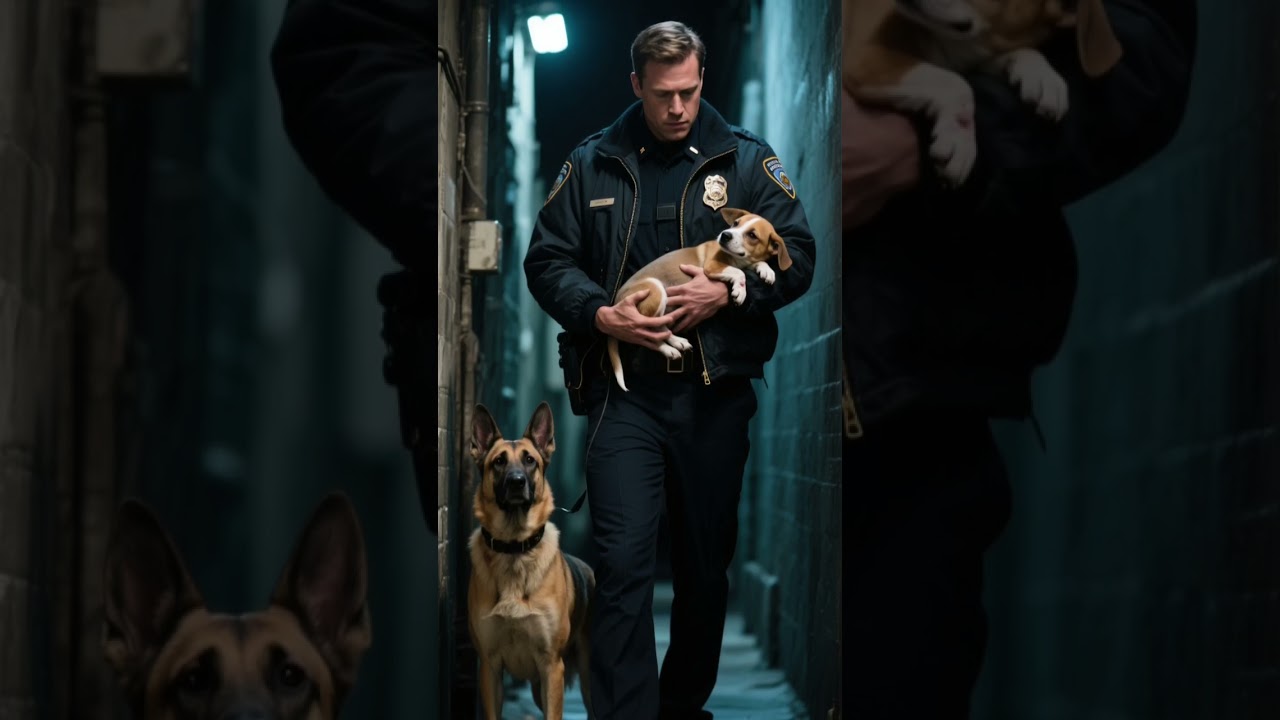 Police Officer & K9 Rescue Abandoned Mother Dog and Puppy 😭 | Emotional Dog Rescue