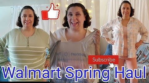 Plus Size Walmart Spring Haul #walmarthaul #walmartfashion #springfashion #springhaul #curvygirl