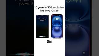 10 years of iOS evolution (iOS 9 vs iOS 26)