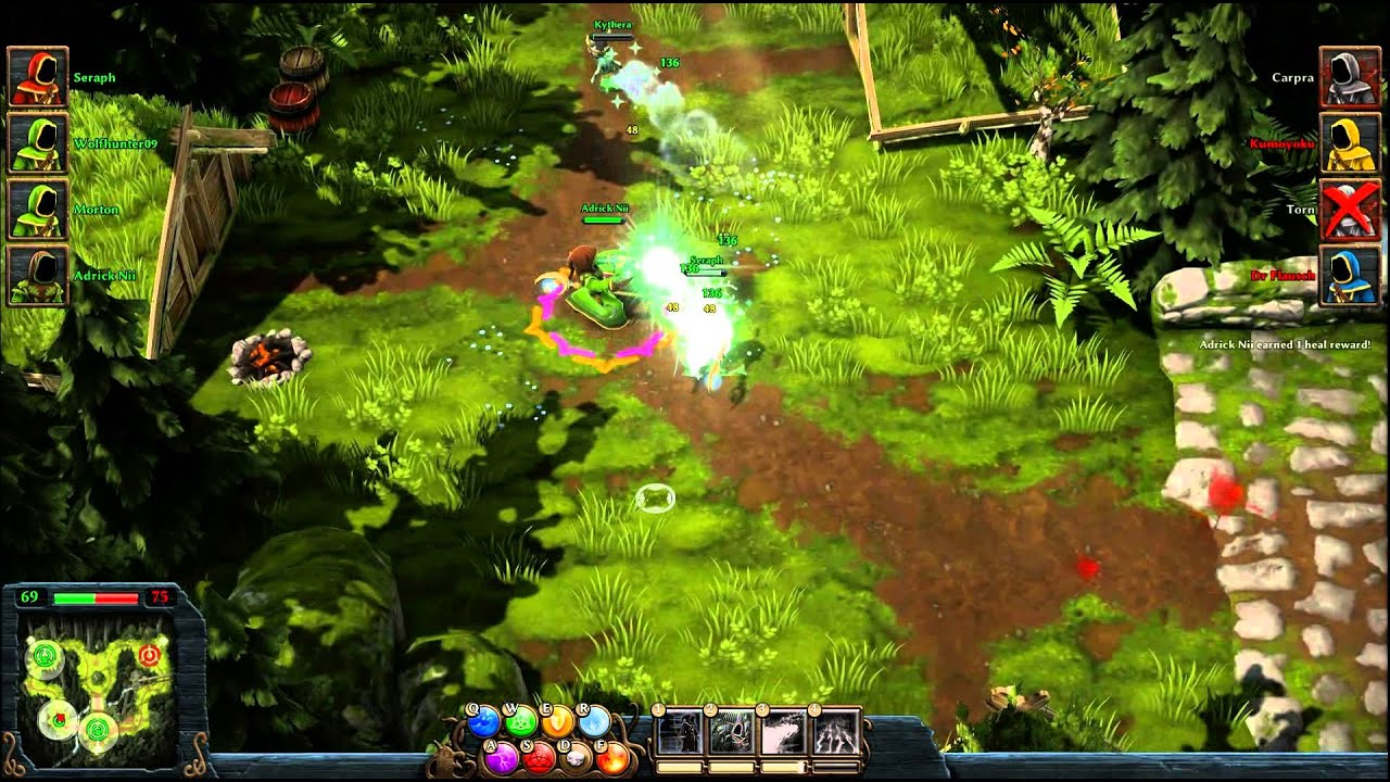 Magicka: Wizard Wars -- Alpha co-op gameplay  #3