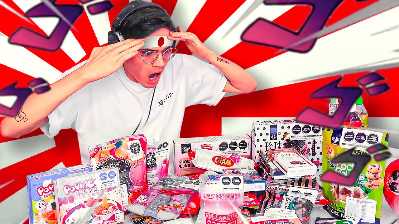 PROBANDO DULCES JAPONESES YAMETEKUDASAI 🍢