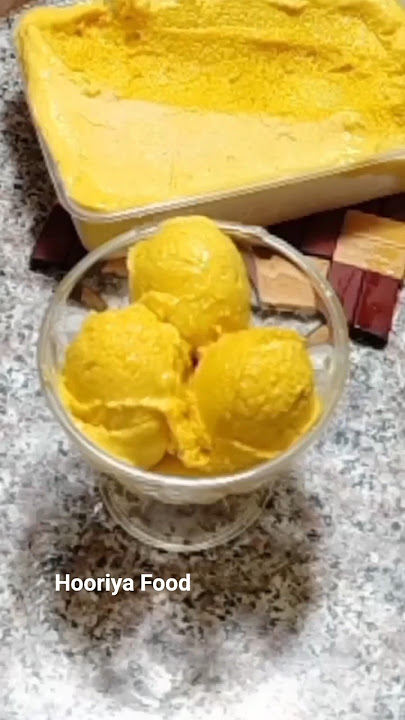 Ferozen Mango Pulp Ice-cream #foryou #food #yummmmy #trendingshorts #viralvideo #ytshortsvideo